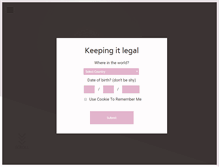 Tablet Screenshot of pinkstergin.com